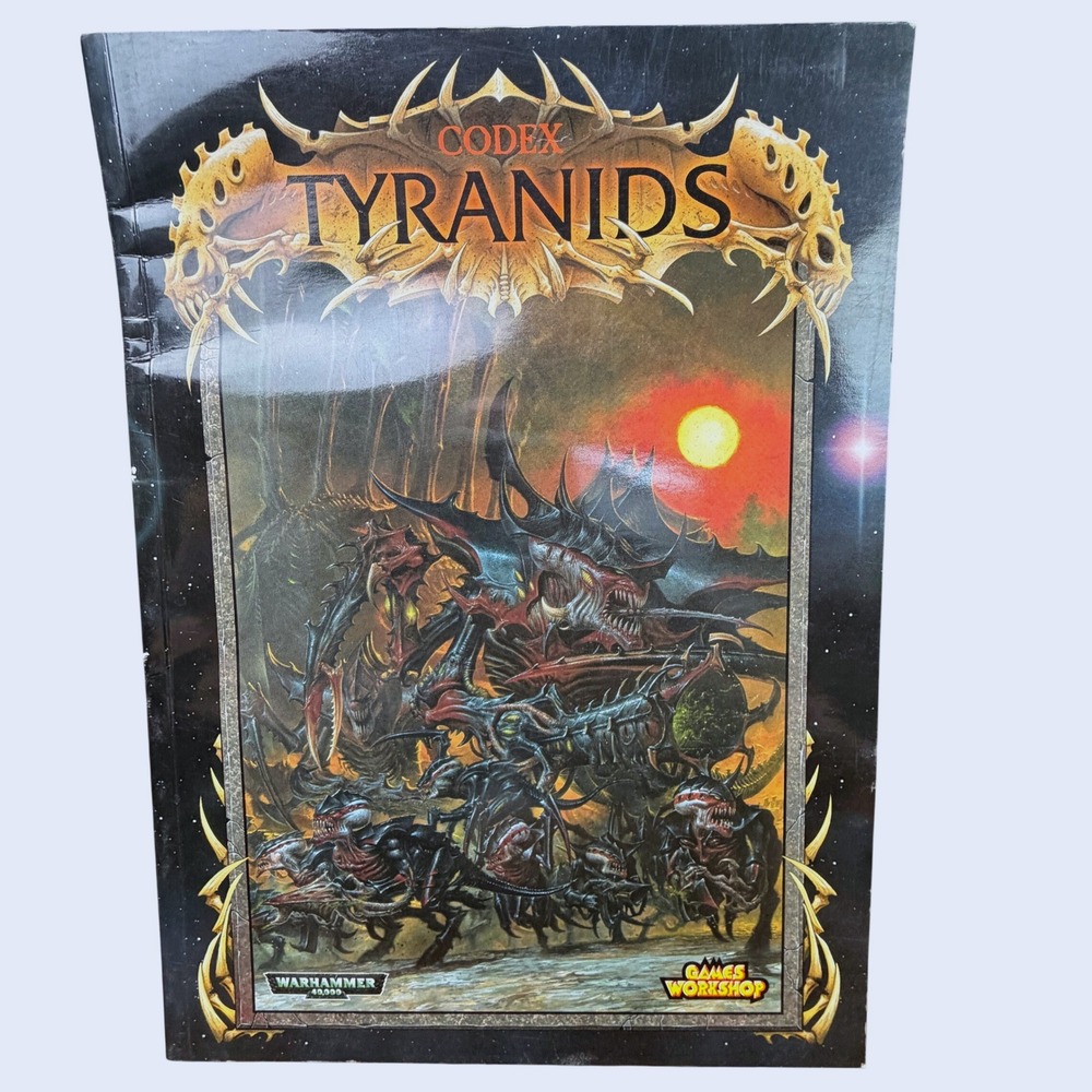 Warhammer 40k Codex Tyranids 3rd Ed Vintage 2001 Games Workshop  Rulebook Hive